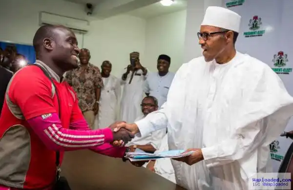 I Did Not Regret Trekking For Buhari, I Will Trek Again, Says Man Who Trekked From Lagos To Abuja For Pres. Buhari